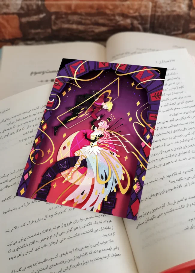 کارت پستال روزی روزگاری دلی شکسته طرح 3